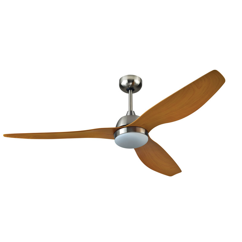 Wrought Studio 52" Olivera 3 Blade LED Propeller Ceiling Fan with
